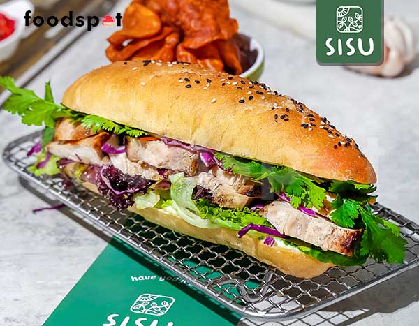 Banh Mi Style Grilled Chicken Sandwich dari Sisu Healthy Eatery - foodspot