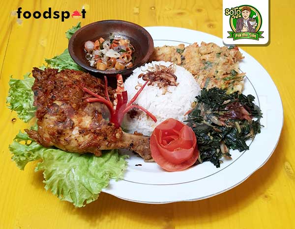 Nasi Ayam Bakar Solo dari Soto Ayem Pakdhe Solo - foodspot