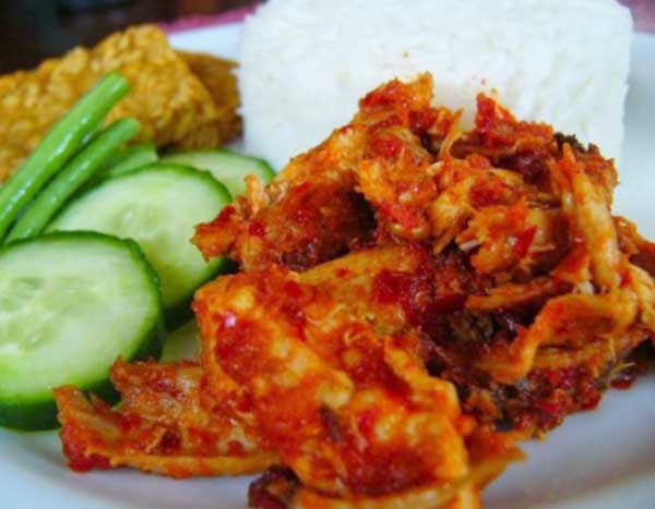 Gambar Nasi Ayam Rica Rica - Gambar Makanan